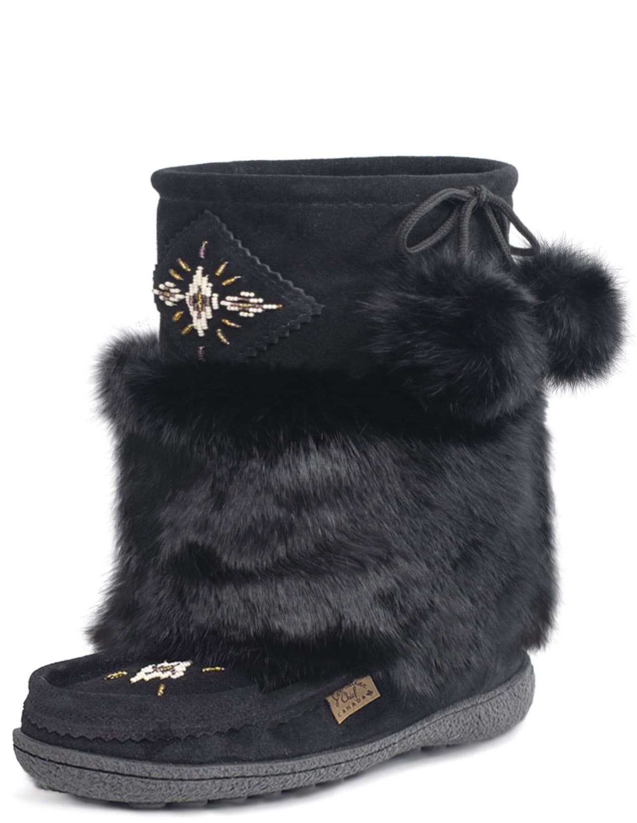 Mukluk 13, Orlon, Perlé, Semelle Italia Noire