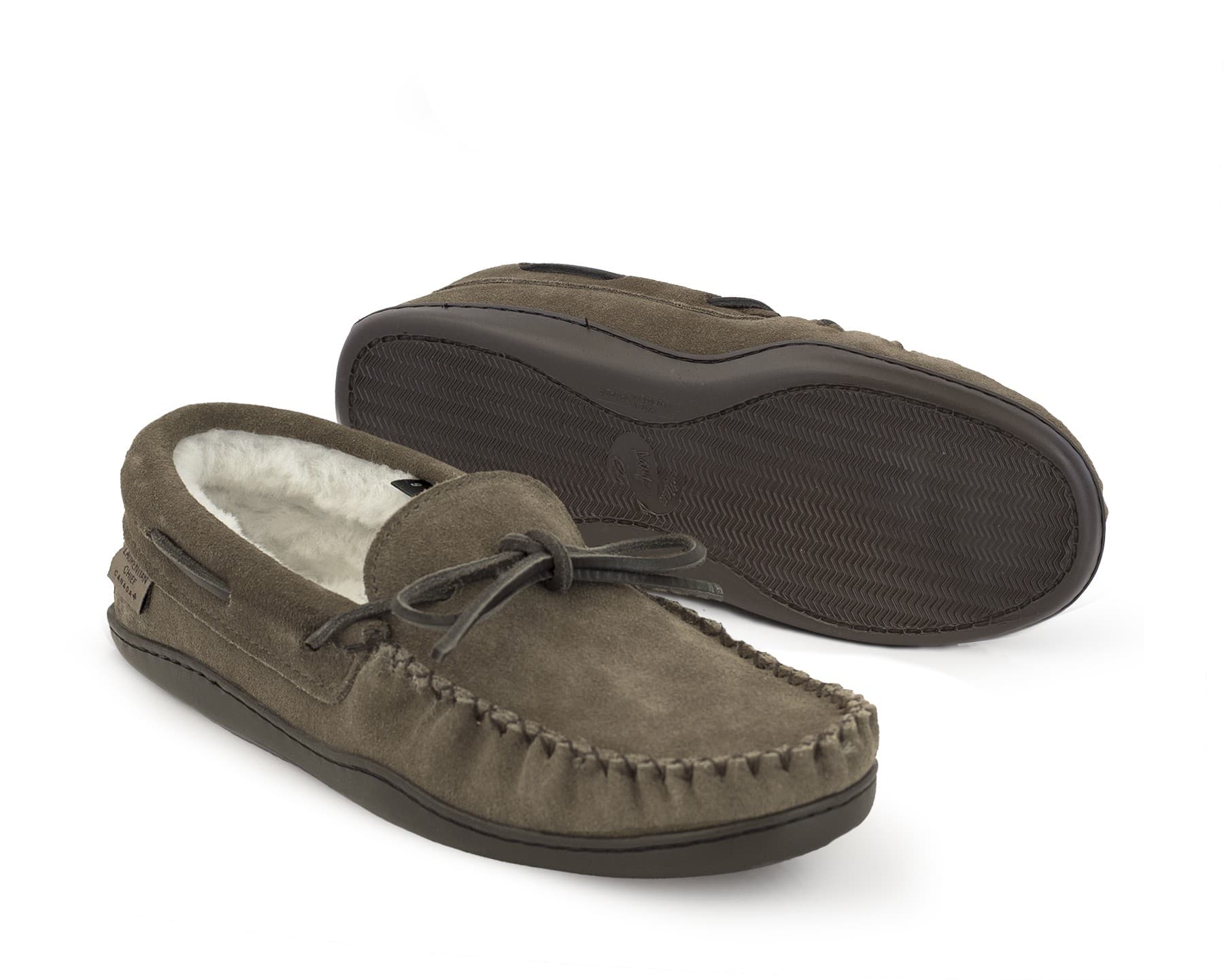 Mocassins, Collet Kabir Mouton  Semelle K Naturelle